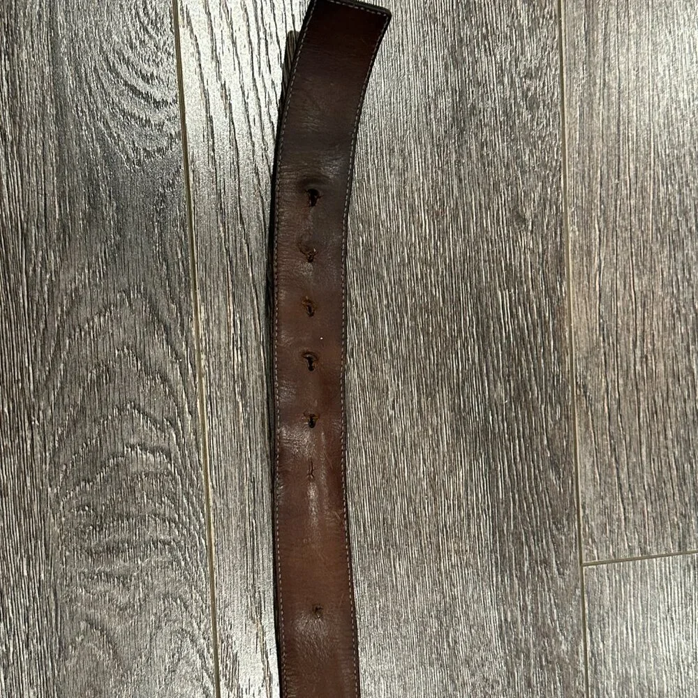 Gucci Leather and Fabric Belt – No Buckle – 5/10 Condition - Picture 7 of 12
